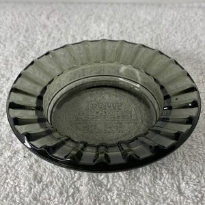 Four Queens Motel/Casino Las Vegas NV Smoked Glass Vintage Ashtray